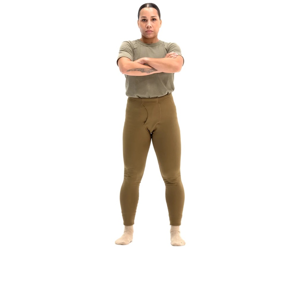 Wild Things Power Stretch Pants Women’s Sz L Coyote Tan Thermal Base Layer